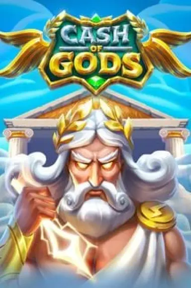 Εικόνα του Ζεύς με κεραυνό, λογότυπο "Cash of Gods